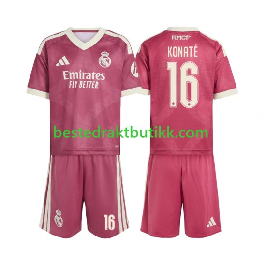 Fotballdrakter Real Madrid Ibrahima Konate 16 Tredjedraktsett 2026-2027 Kortermet til Barn