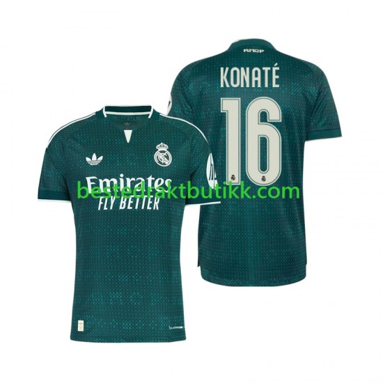 Fotballdrakter Real Madrid Ibrahima Konate 16 Bortedraktsett 2026-2027 Kortermet til Herre