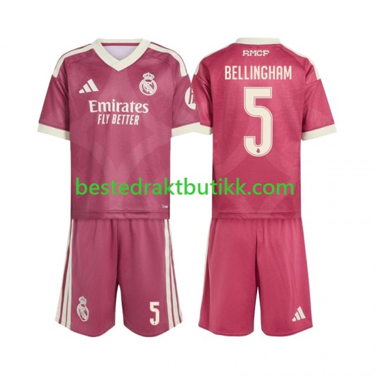 Fotballdrakter Real Madrid Jude Bellingham 5 Tredjedraktsett 2026-2027 Kortermet til Barn
