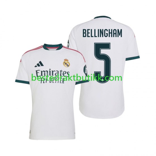 Fotballdrakter Real Madrid Jude Bellingham 5 Hjemmedraktsett 2026-2027 Kortermet til Herre