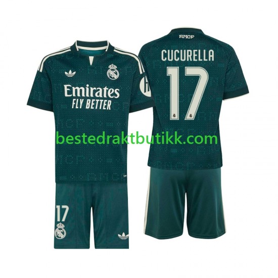 Fotballdrakter Real Madrid Marc Cucurella 17 Bortedraktsett 2026-2027 Kortermet til Barn