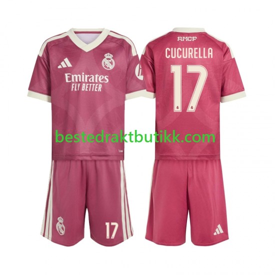 Fotballdrakter Real Madrid Marc Cucurella 17 Tredjedraktsett 2026-2027 Kortermet til Barn
