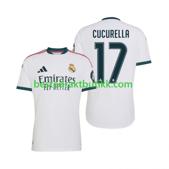 Fotballdrakter Real Madrid Marc Cucurella 17 Hjemmedraktsett 2026-2027 Kortermet til Herre