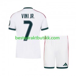 Fotballdrakter Real Madrid Vinicius Junior 7 Hjemmedraktsett 2026-2027 Kortermet til Barn