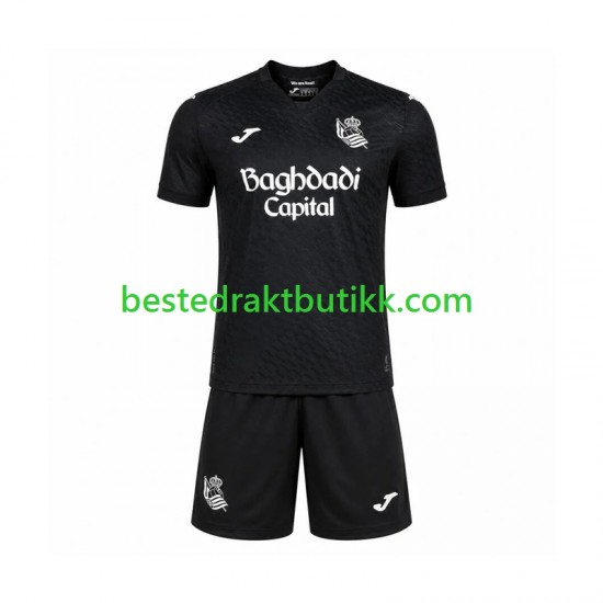 Fotballdrakter Real Sociedad Bortedraktsett 2026-2027 Kortermet til Barn