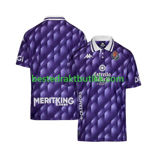 Fotballdrakter Real Valladolid Retro Hjemmedraktsett 2025-2026 Kortermet til Herre