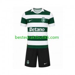 Fotballdrakter Sporting CP Hjemmedraktsett 2026-2027 Kortermet til Barn