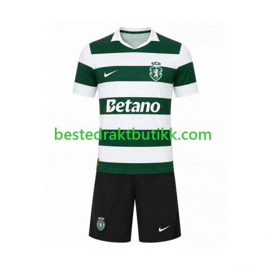 Fotballdrakter Sporting CP Hjemmedraktsett 2026-2027 Kortermet til Barn