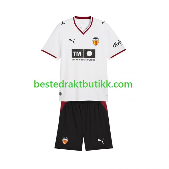 Fotballdrakter Valencia CF Hjemmedraktsett 2026-2027 Kortermet til Barn