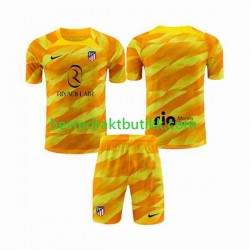 Fotballdrakter Atlético Madrid Orangecolor Keeper 2023-2024 Kortermet til Barn