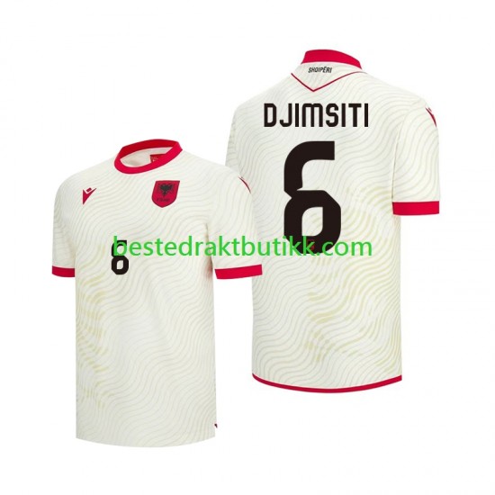 Fotballdrakter Albania Berat Djimsiti 6 Bortedraktsett Fotball-VM 2026 Kortermet til Herre