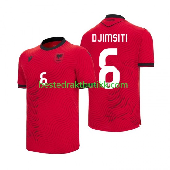 Fotballdrakter Albania Berat Djimsiti 6 Hjemmedraktsett Fotball-VM 2026 Kortermet til Herre