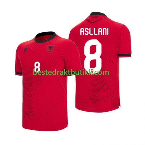 Fotballdrakter Albania Kristjan Asllani 8 Hjemmedraktsett Fotball-VM 2026 Kortermet til Herre