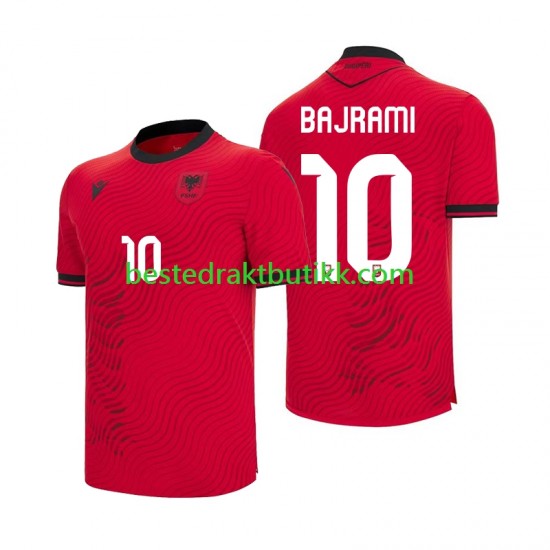 Fotballdrakter Albania Nedim Bajrami 10 Hjemmedraktsett Fotball-VM 2026 Kortermet til Herre