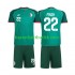 Fotballdrakter Algerie Ibrahim Maza 22 Bortedraktsett 2026 Kortermet til Barn