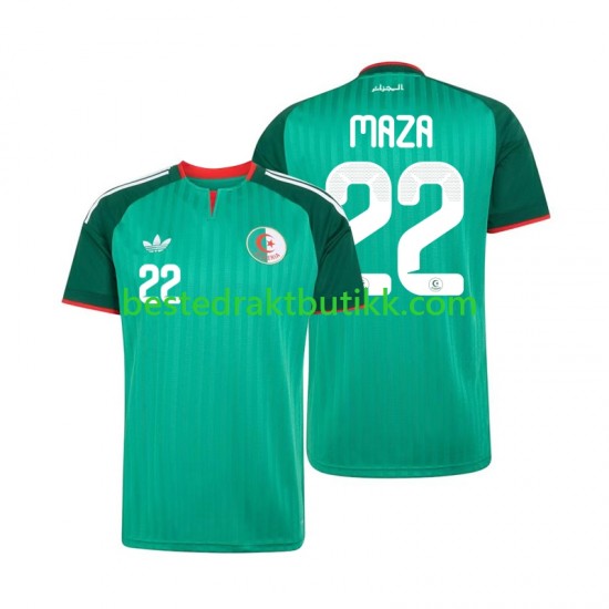 Fotballdrakter Algerie Ibrahim Maza 22 Bortedraktsett 2026 Kortermet til Herre