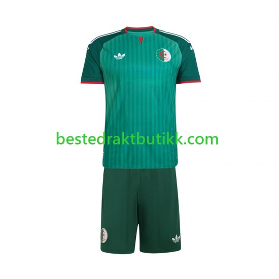 Fotballdrakter Algerie Bortedraktsett 2026 Kortermet til Barn