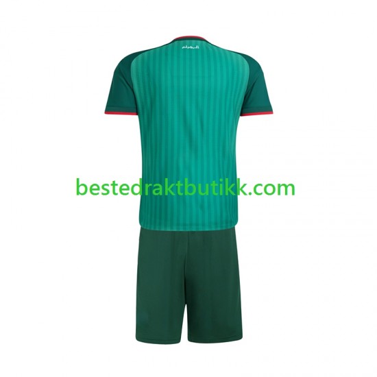 Fotballdrakter Algerie Bortedraktsett 2026 Kortermet til Barn