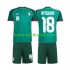 Fotballdrakter Algerie Mohamed Amoura 18 Bortedraktsett 2026 Kortermet til Barn