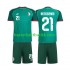 Fotballdrakter Algerie Ramy Bensebaini 21 Bortedraktsett 2026 Kortermet til Barn