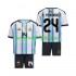Fotballdrakter Argentina Enzo Fernandez 24 Hjemmedraktsett Fotball-VM 2026 Kortermet til Barn
