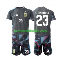 Fotballdrakter Argentina Emiliano Martinez 23 Keeper Hjemmedraktsett Fotball-VM 2026 Kortermet til Barn
