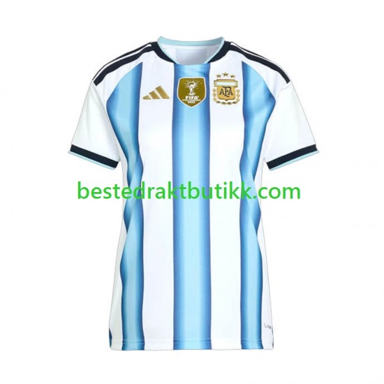 Fotballdrakter Argentina Hjemmedraktsett Fotball-VM 2026 Kortermet til Dame