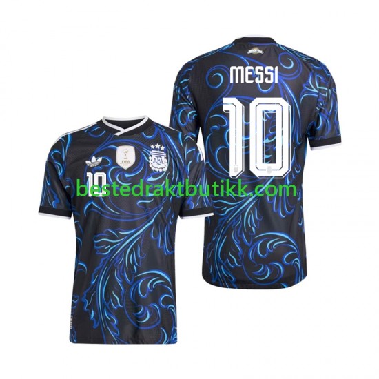 Fotballdrakter Argentina Lionel Messi 10 Bortedraktsett Fotball-VM 2026 Kortermet til Herre
