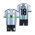 Fotballdrakter Argentina Nico Paz 18 Hjemmedraktsett Fotball-VM 2026 Kortermet til Barn