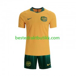 Fotballdrakter Australia Hjemmedraktsett Fotball-VM 2026 Kortermet til Barn