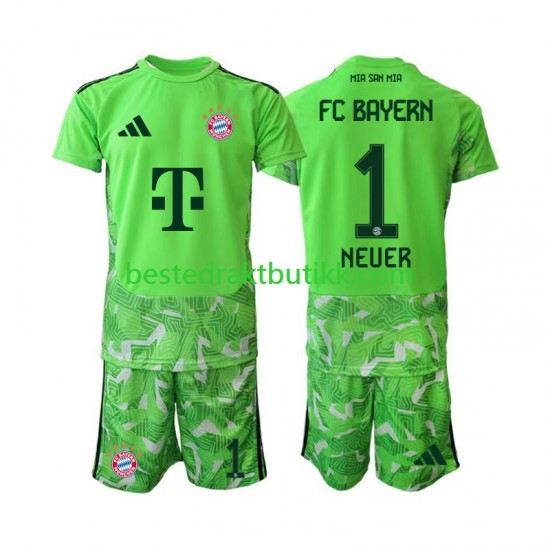 Fotballdrakter FC Bayern München Manuel Neuer 1 Keeper Hjemmedraktsett 2026-2027 Kortermet til Barn