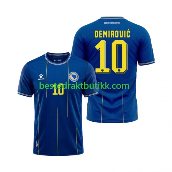 Fotballdrakter Bosnia Hercegovina Ermedin Demirovic 10 Hjemmedraktsett Fotball-VM 2026 Kortermet til Herre