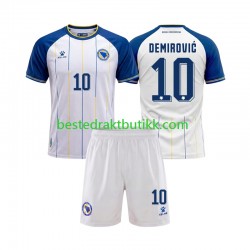 Fotballdrakter Bosnia Hercegovina Ermedin Demirovic 10 Bortedraktsett Fotball-VM 2026 Kortermet til Barn
