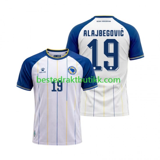 Fotballdrakter Bosnia Hercegovina Kerim Alajbegovic 19 Bortedraktsett Fotball-VM 2026 Kortermet til Herre