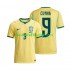 Fotballdrakter Brasil Matheus Cunha 9 Hjemmedraktsett Fotball-VM 2026 Kortermet til Herre