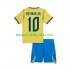 Fotballdrakter Brasil Neymar JR 10 Hjemmedraktsett Fotball-VM 2026 Kortermet til Barn