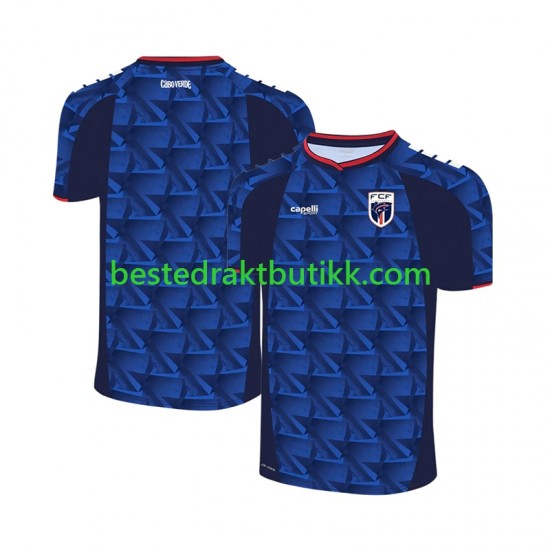 Fotballdrakter Cape Verde Hjemmedraktsett Fotball-VM 2026 Kortermet til Herre