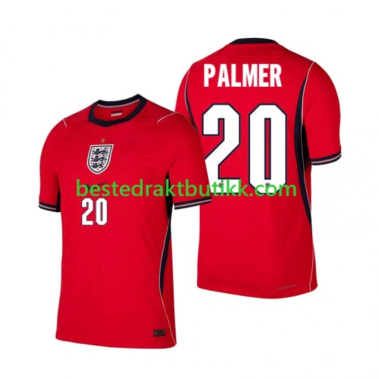 Fotballdrakter England Cole Palmer 20 Bortedraktsett Fotball-VM 2026 Kortermet til Herre