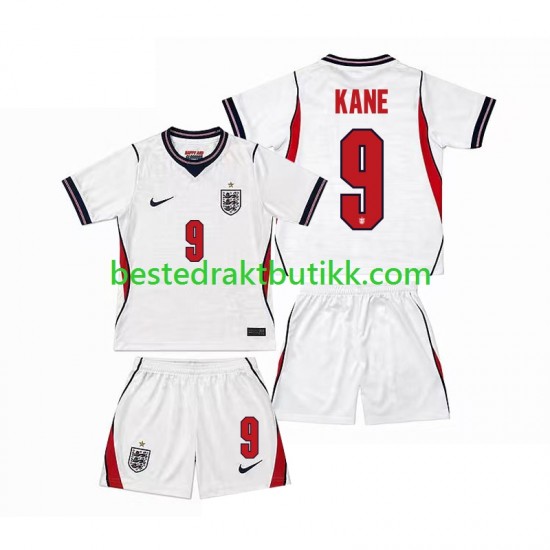Fotballdrakter England Harry Kane 9 Hjemmedraktsett Fotball-VM 2026 Kortermet til Barn