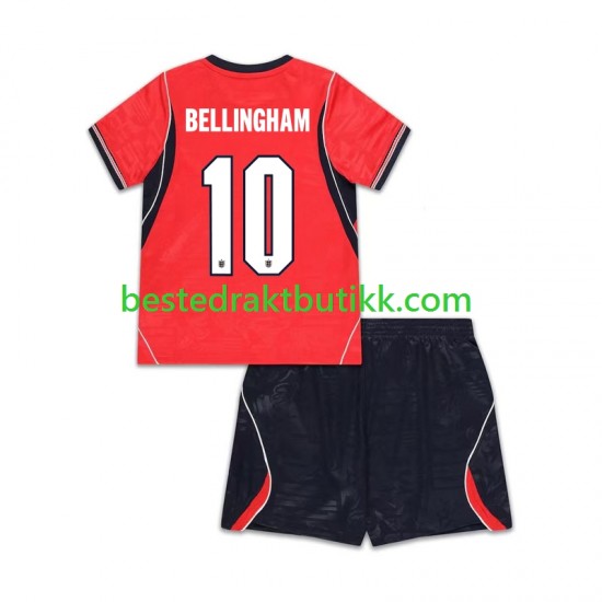 Fotballdrakter England Jude Bellingham 10 Bortedraktsett Fotball-VM 2026 Kortermet til Barn