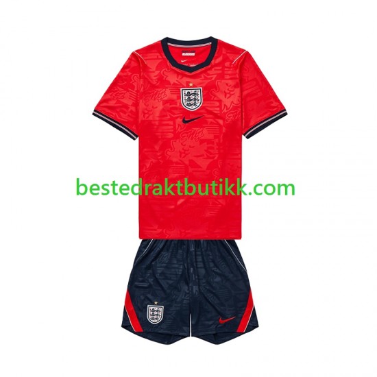Fotballdrakter England Bortedraktsett Fotball-VM 2026 Kortermet til Barn