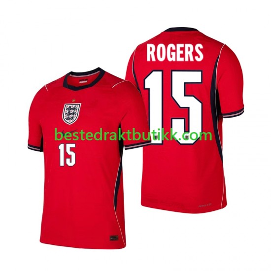 Fotballdrakter England Morgan Rogers 15 Bortedraktsett Fotball-VM 2026 Kortermet til Herre