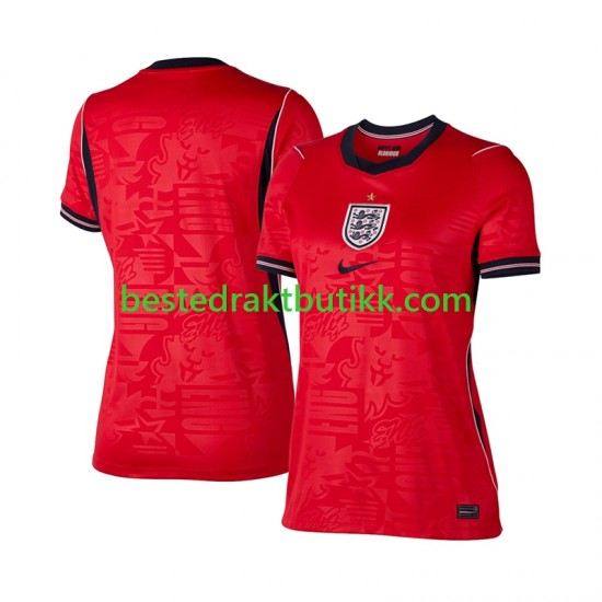 Fotballdrakter England Bortedraktsett Fotball-VM 2026 Kortermet til Dame