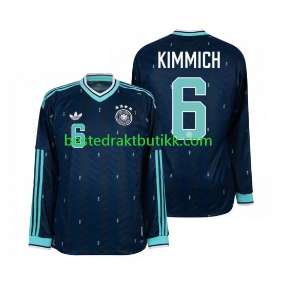 Fotballdrakter Tyskland Joshua Kimmich 6 Bortedraktsett Fotball-VM 2026 Langermet til Herre