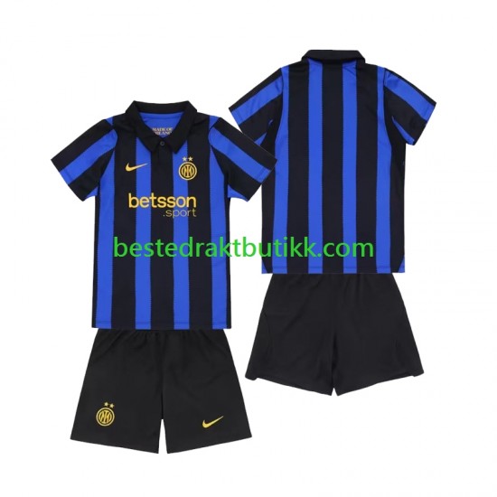Fotballdrakter Inter Milan Hjemmedraktsett 2026-2027 Kortermet til Barn