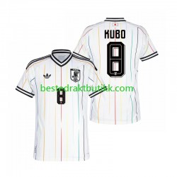 Fotballdrakter Japan Kubo 8 Bortedraktsett Fotball-VM 2026 Kortermet til Herre