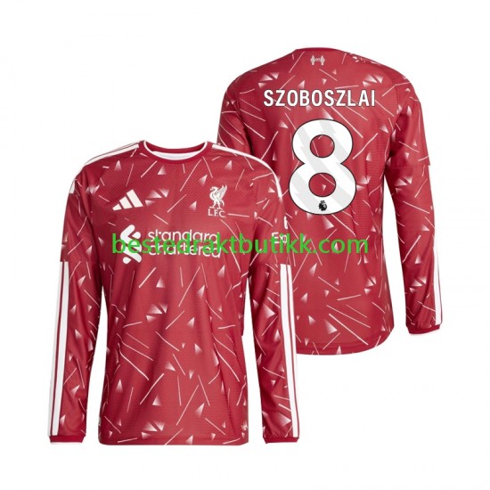 Fotballdrakter Liverpool Dominik Szoboszlai 8 Hjemmedraktsett 2026-2027 Langermet til Herre