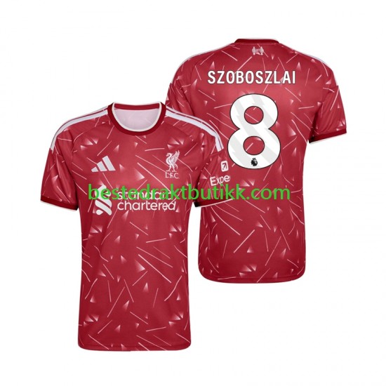 Fotballdrakter Liverpool Dominik Szoboszlai 8 Hjemmedraktsett 2026-2027 Kortermet til Herre