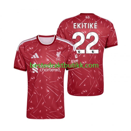 Fotballdrakter Liverpool Hugo Ekitike 22 Hjemmedraktsett 2026-2027 Kortermet til Herre