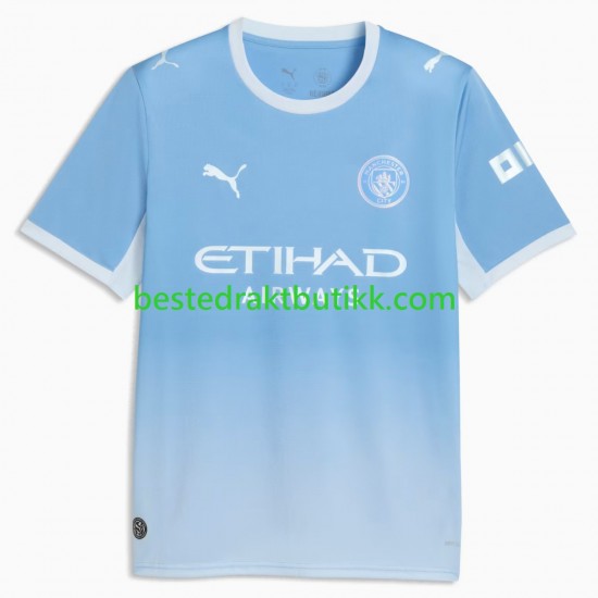 Fotballdrakter Manchester City Hjemmedraktsett 2026-2027 Kortermet til Herre